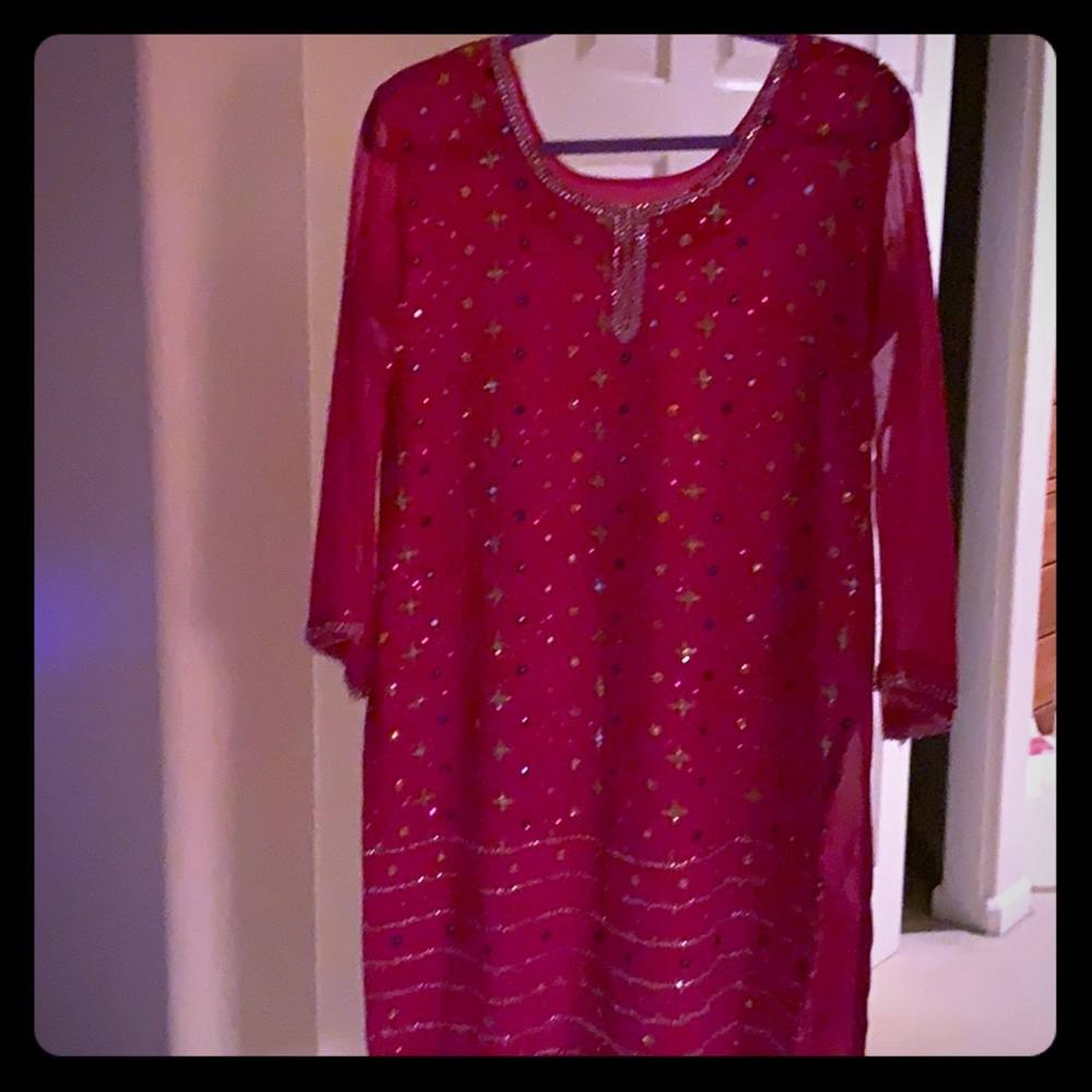 Beaded Tunic with Pants⭐️